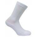 Caresox Caresox CSD 0356 Dress Classic Crew Compression Drystat Socks; White - Medium CSD0356_W_MD